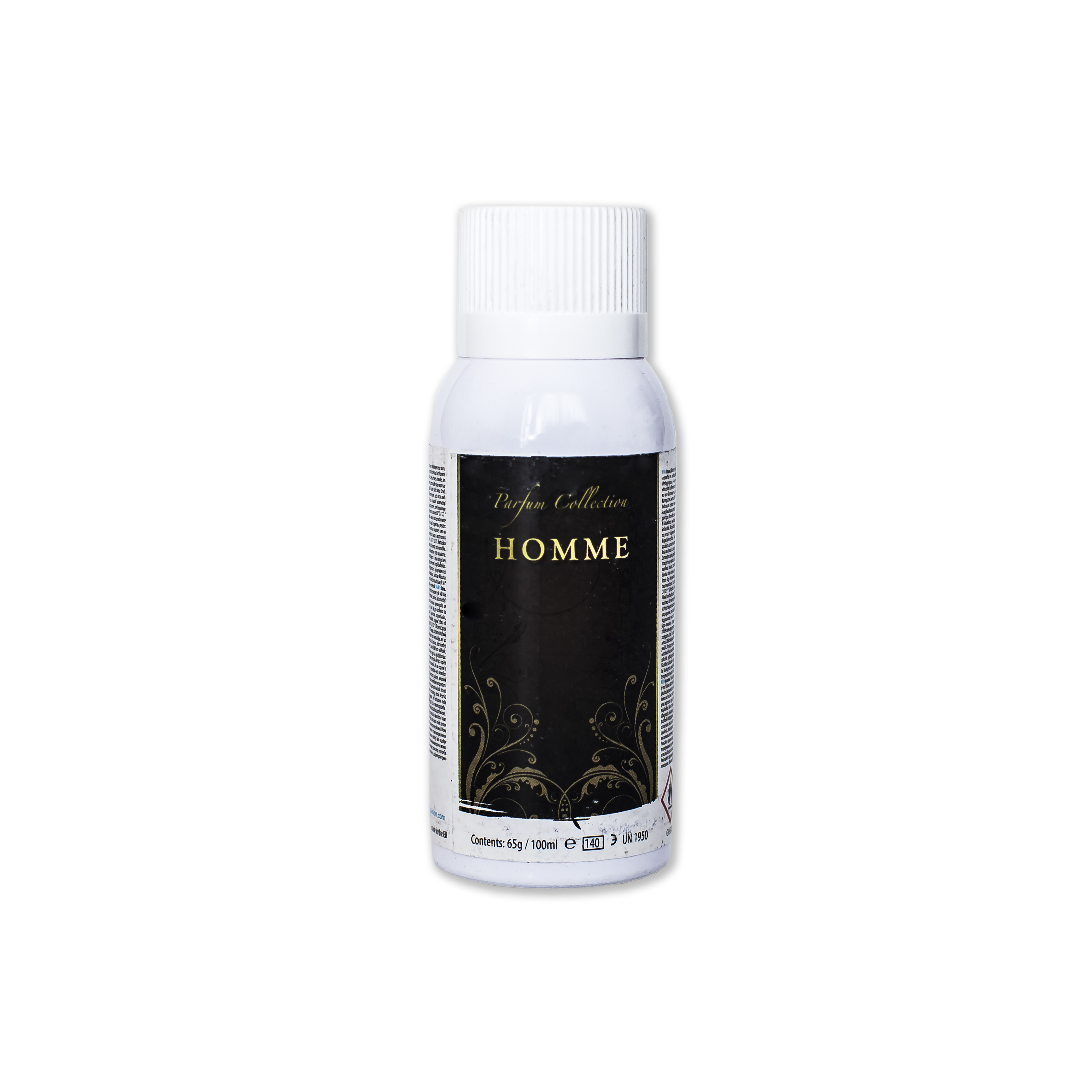 Scent for man odorizant hygiene vision