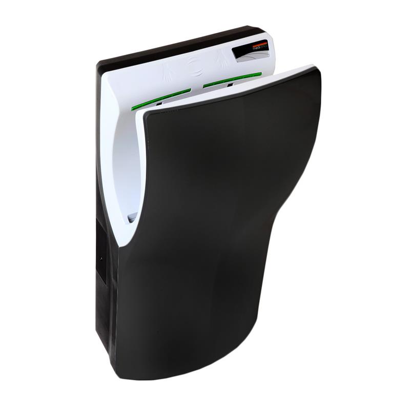 Uscator de maini DUALFLOW PLUS vertical  Negru  Mediclinics