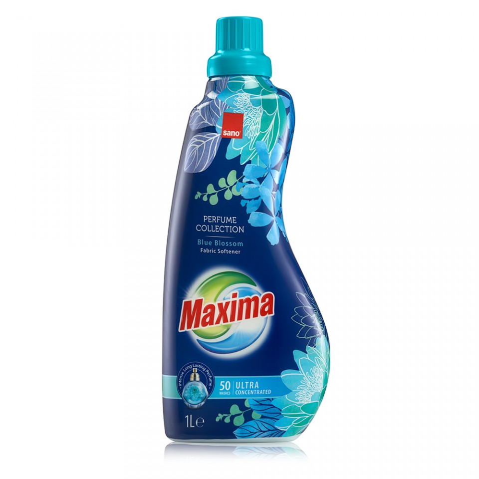 Balsam de rufe ultra concentrat Sano Maxima Blue Blossom 1L (50sp) sanito.ro