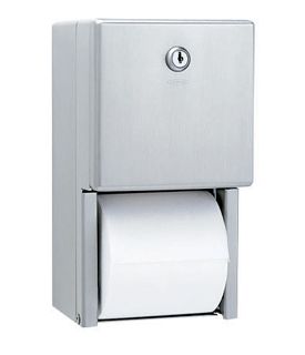 Dispenser hartie igienica pentru 2 role normale suprapuse seria Clasic Bobrick