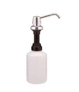Dozator de sapun lichid 0.6l montaj in blatul lavoarului seria contura bobrick