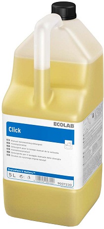 Detergent concentrat pentru spalarea manuala a vaselor CLICK 5L Ecolab EcoLab
