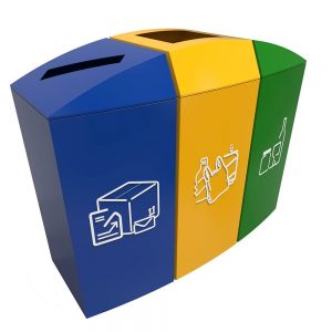 Trelleborg b cosuri modulare de reciclare cu design modern pentru birouri si zone comerciale 3x37l