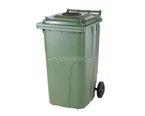 Europubela plastic verde 240 L - separare sticla SULO - Transport inclus