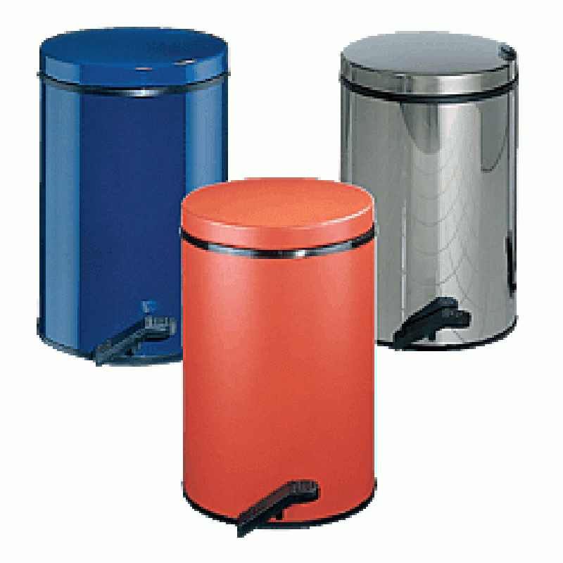 Cosuri de gunoi colectare selectiva capac rabatabil pedala 13 l