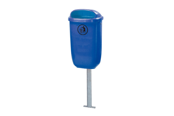 Cos stradal 50 l - albastru - doar pe comanda