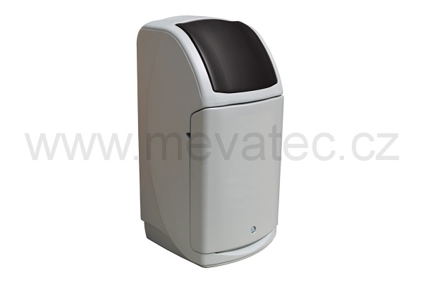 Cosul de gunoi NEXUS 140 L - negru MEVATEC