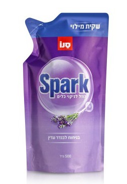 Detergent de vase sano spark lavanda refill 500ml