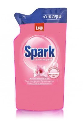 Detergent de vase Sano Spark Migdale refill 500ml sanito.ro imagine 2022 depozituldepapetarie.ro