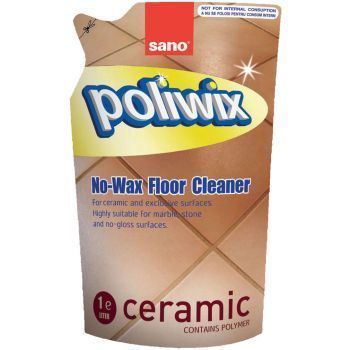 Detergent pardoseli delicate sano poliwix ceramic rezerva economica 750ml