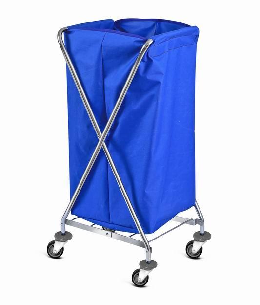 Carucior pliabil pentru curatenie chromium 40x43cm