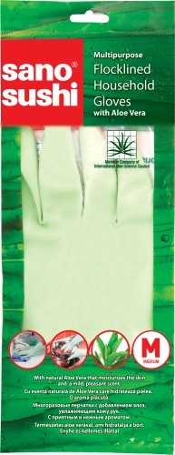Manusi menaj din cauciuc cu aloe vera Sano Sushi
