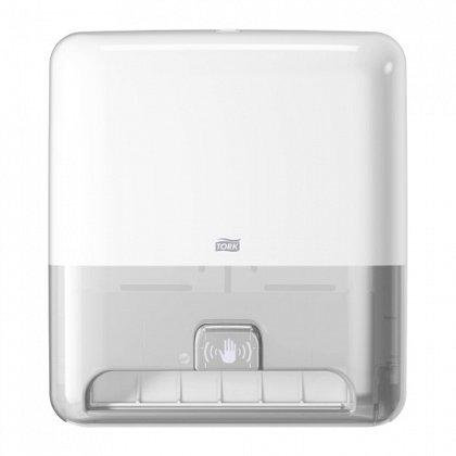 Dispenser alb cu senzor pentru prosoape rola  Tork Matic