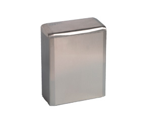 Cos cu capac rabatabil pentru servetele  inox finisaj satinat  6L  Mediclinics