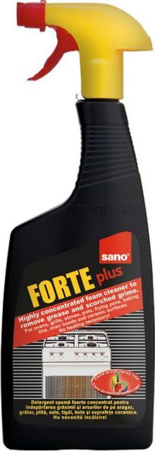 Sano Forte Plus Trigger 750ml Detergent Arsuri Grasimi 2021 sanito.ro