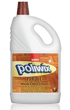 SANO POLIWIX PARQUET Manual 1L detergent parchet sanito.ro