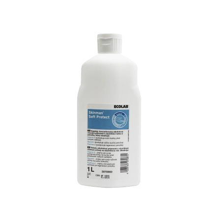 Aviz Biocid - Dezinfectant Virucid Maini Ecolab Skinman Soft Protect 1l sanito.ro