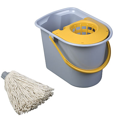 SET DE CURATENIE CU GALEATA SI MOP (FARA MANER) MINI AQUVA VERMOP