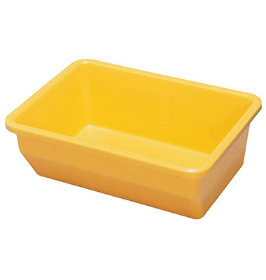 CUTIE TUB DEZINFECTARE PENTRU CARUCIOARE CURATENIE VARIANT 45 L GALBENA VERMOP