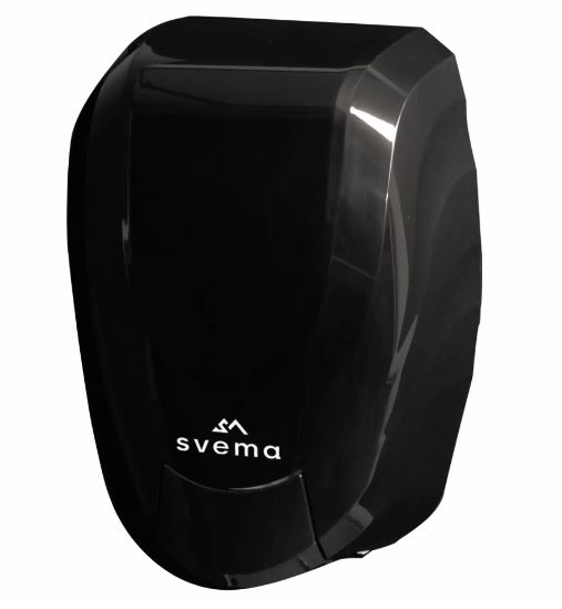 Dozator manual EVEREST-M pentru sapun abraziv  negru  2000 ml