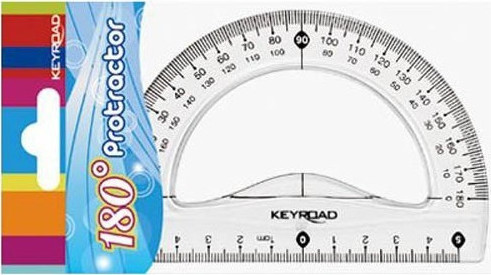 Raportor de 10 cm  180 grade  KEYROAD