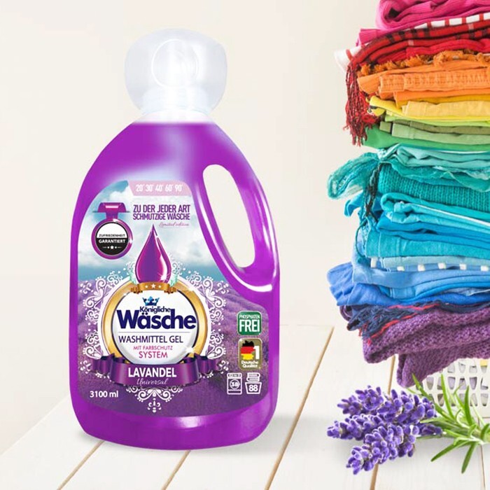Konigliche color lavanda detergent gel 3.1 l