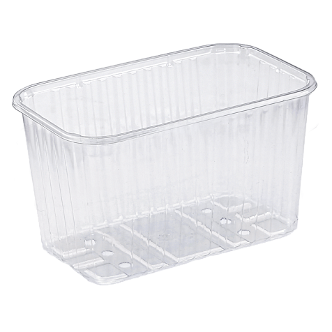CASEROLA FRUCTE 1000 GR FARA CAPAC - 190lh115Lh110h mm - 800 buc.