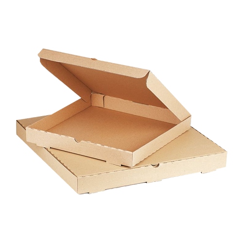 Set de 100 bucati Cutie pizza natur 32x32 cm
