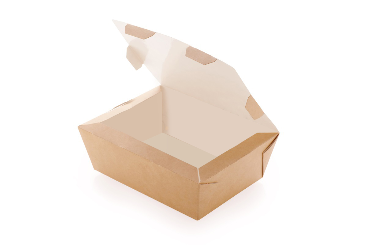 Set 100 bucati Cutie alimentara 600ml 15 x 11.5 x 5 cm