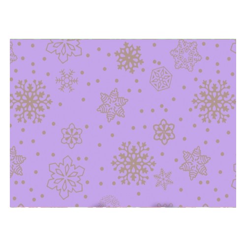 Rola hartie de impachetat mov cu stelute aurii 70 cm x 250 m.l.
