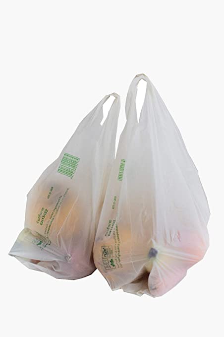Set 1000 bucati punga bio compost 21 microni 30x18x60 cm