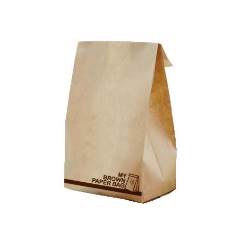 Set 500 bucati punga transport cu model fara maner 24 x 12 x 28 cm