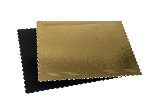 Plansete groase ondulate auriu/negru - Plansete groase ondulate auriu/negru 200gr 40x50-10 buc/set