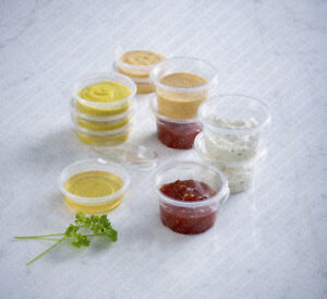 Set 1000 bucati sosiera rotunda fara capac 80ml