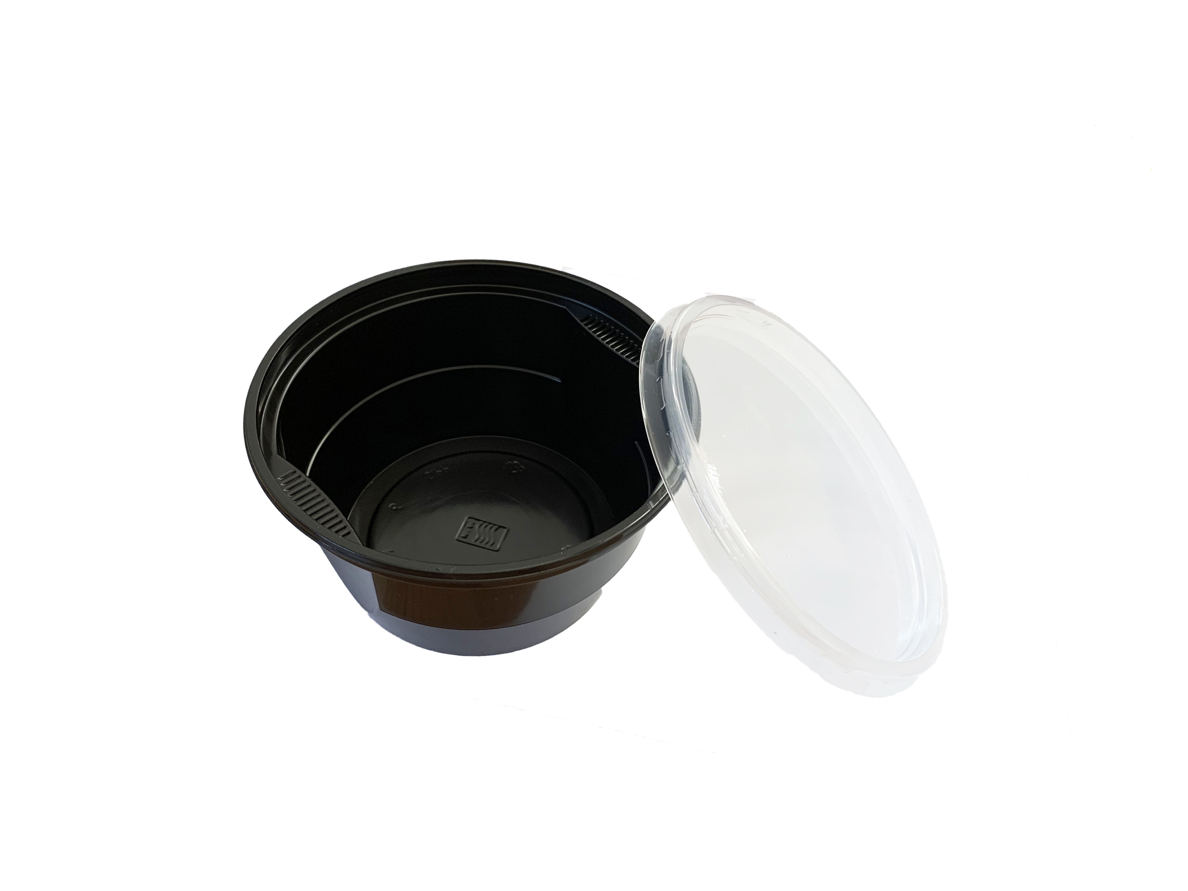 Set de 450 de bucati bol supa negru capac 680ml