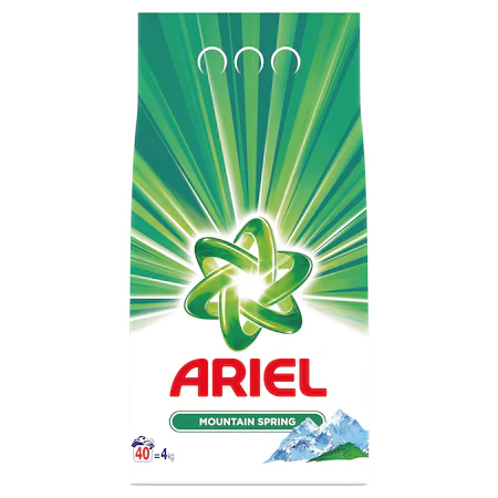Ariel Detergent Automat Mountain Spring 4 Kg 2021 sanito.ro
