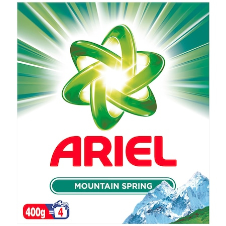 Ariel Detergent Automat Mountain Spring 400g 2021 sanito.ro