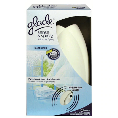GLADE SENSE&amp;SPRAY AP.CLEAN LINEN 18 ML
