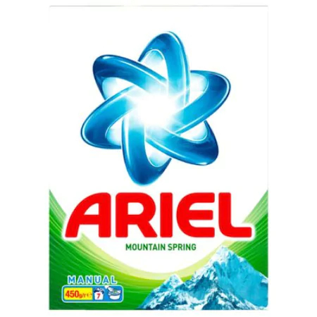 Ariel detergent manual Mountain Spring 450g ARIEL