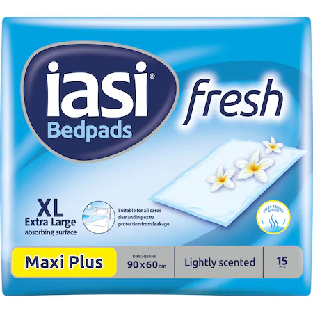 IASI Protectie Pat Maxi Fresh 90*60cm 15buc sanito.ro