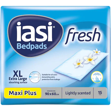 Iasi protectie pat maxi fresh 90*60cm 15buc