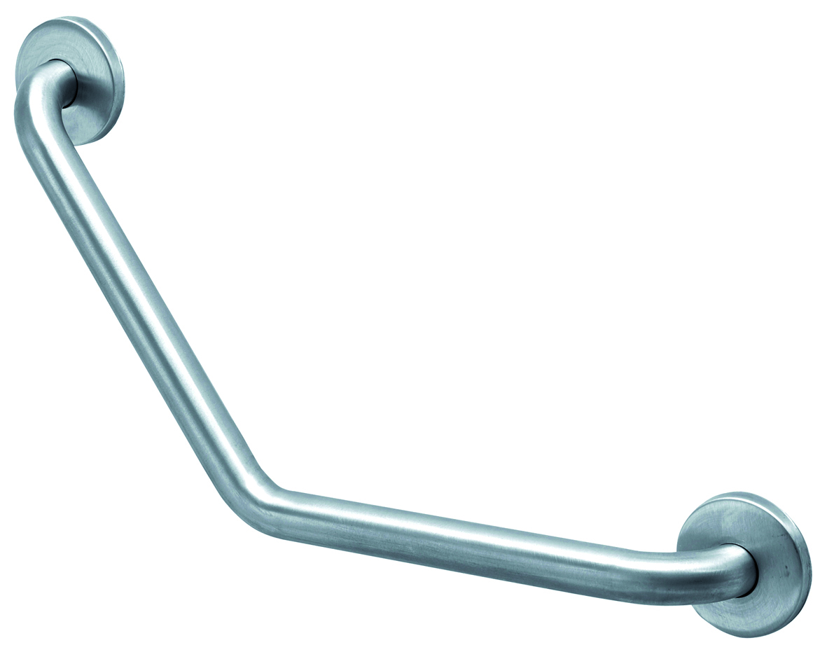 BARA SUSTINERE  IN UNGHI DE 130 GRADE  INOX SATIN  MEDICLINICS