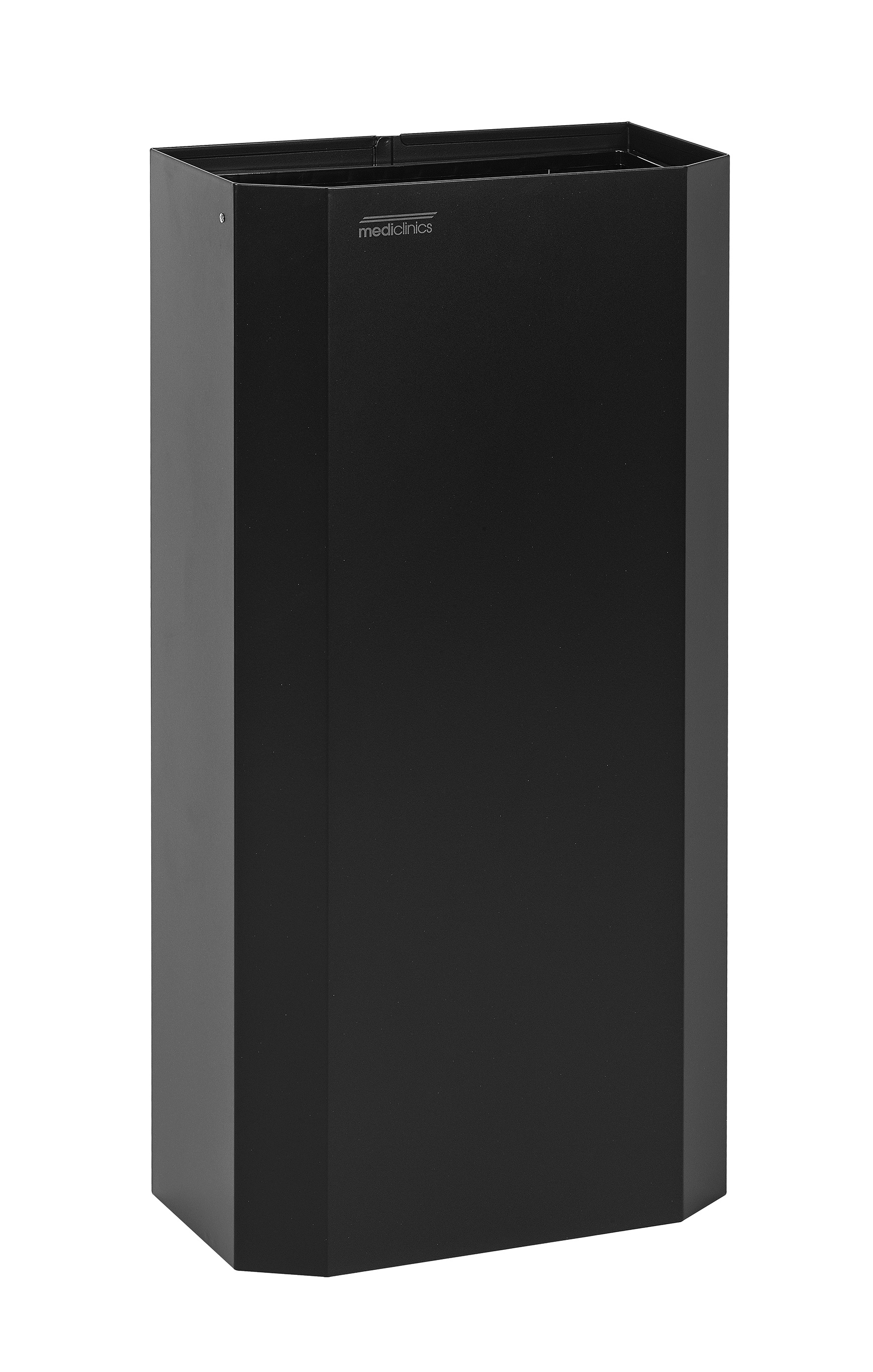 COS GUNOI PERETE 40L NEGRU  MEDICLINICS
