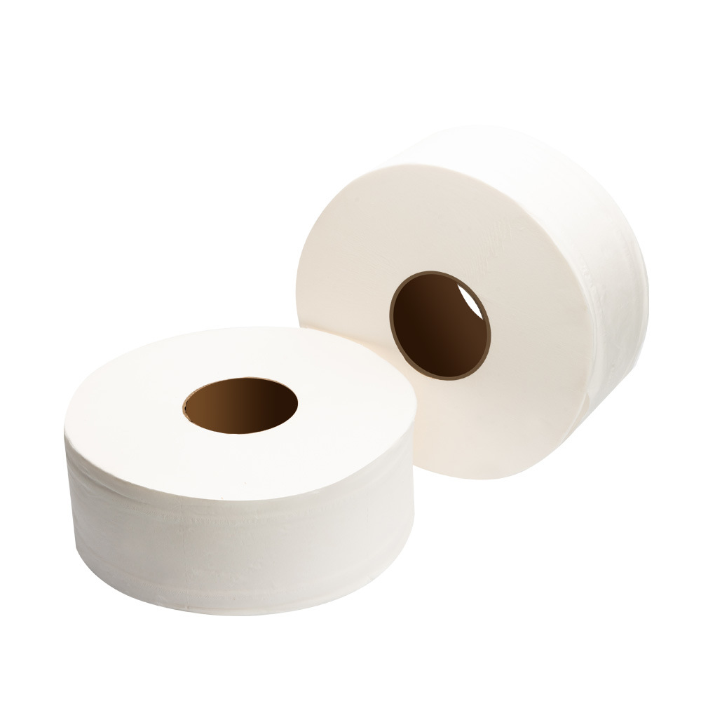 Hartie igienica 120 m  in 2 straturi  extra alba  Mini Jumbo  AQAS