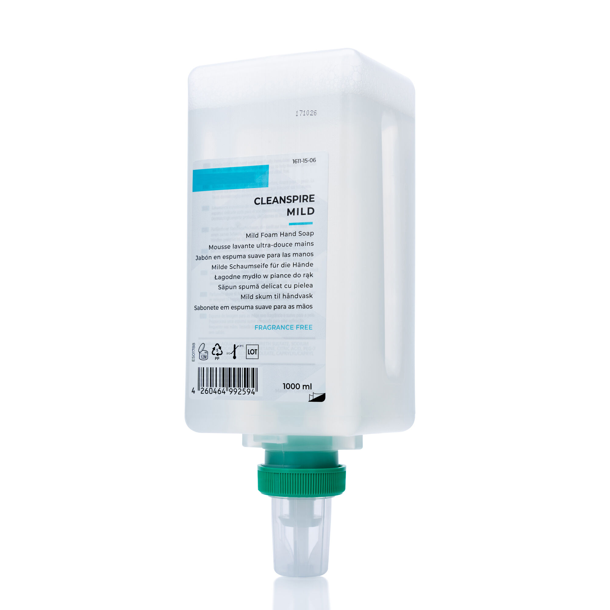 Sapun spuma CLEANSPIRE MILD (1000 ml | compatibil cu dozatorul DENALI-A)