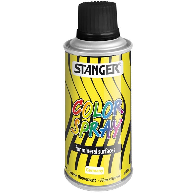 Spray Acril Stanger - Galben Neon 150 Ml 2021 sanito.ro