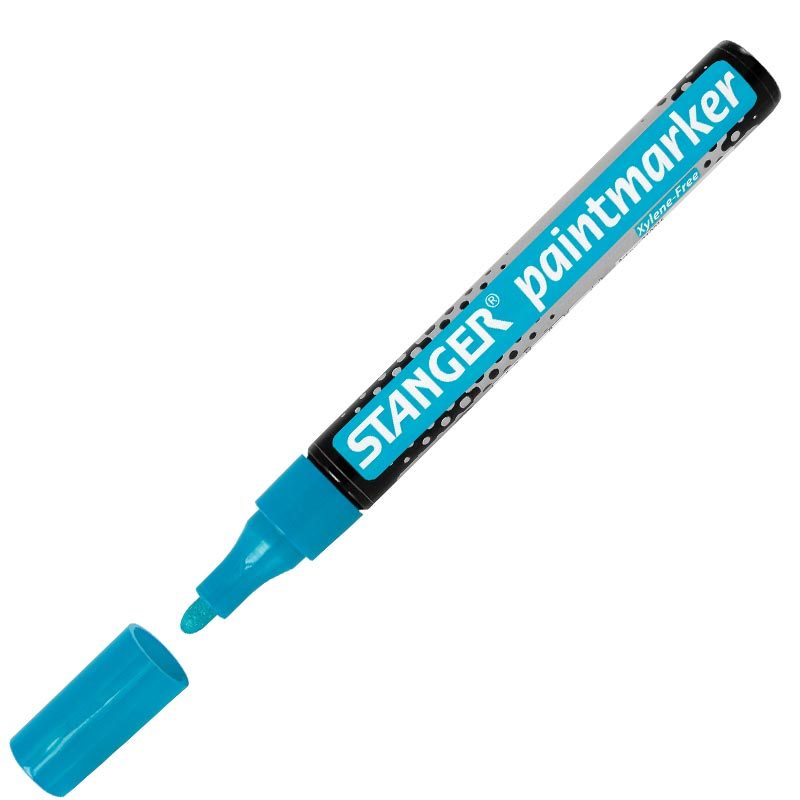 Marker cu vopsea 2-4 mm stanger - albastru