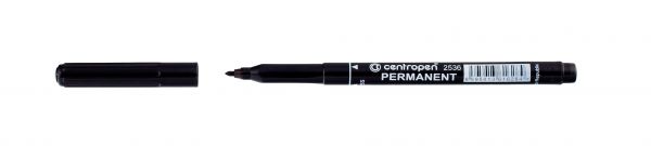 Permanent marker centropen 2536 - varf 1 mm negru
