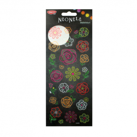 Abtibild - ab046 flori neonele daco