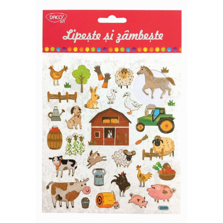 Abtibild - ab057 ferma lipeste si zambeste daco